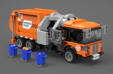 XingBao XB-18017 Müllfahrzeug orange