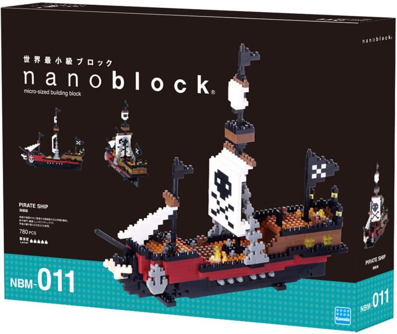 NANOBLOCK nbm-011 Piratenschiff 